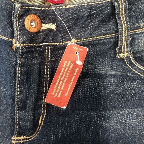 ARIZONA JEAN SHORTS, Blue Size 13 - Picture 3 of 7